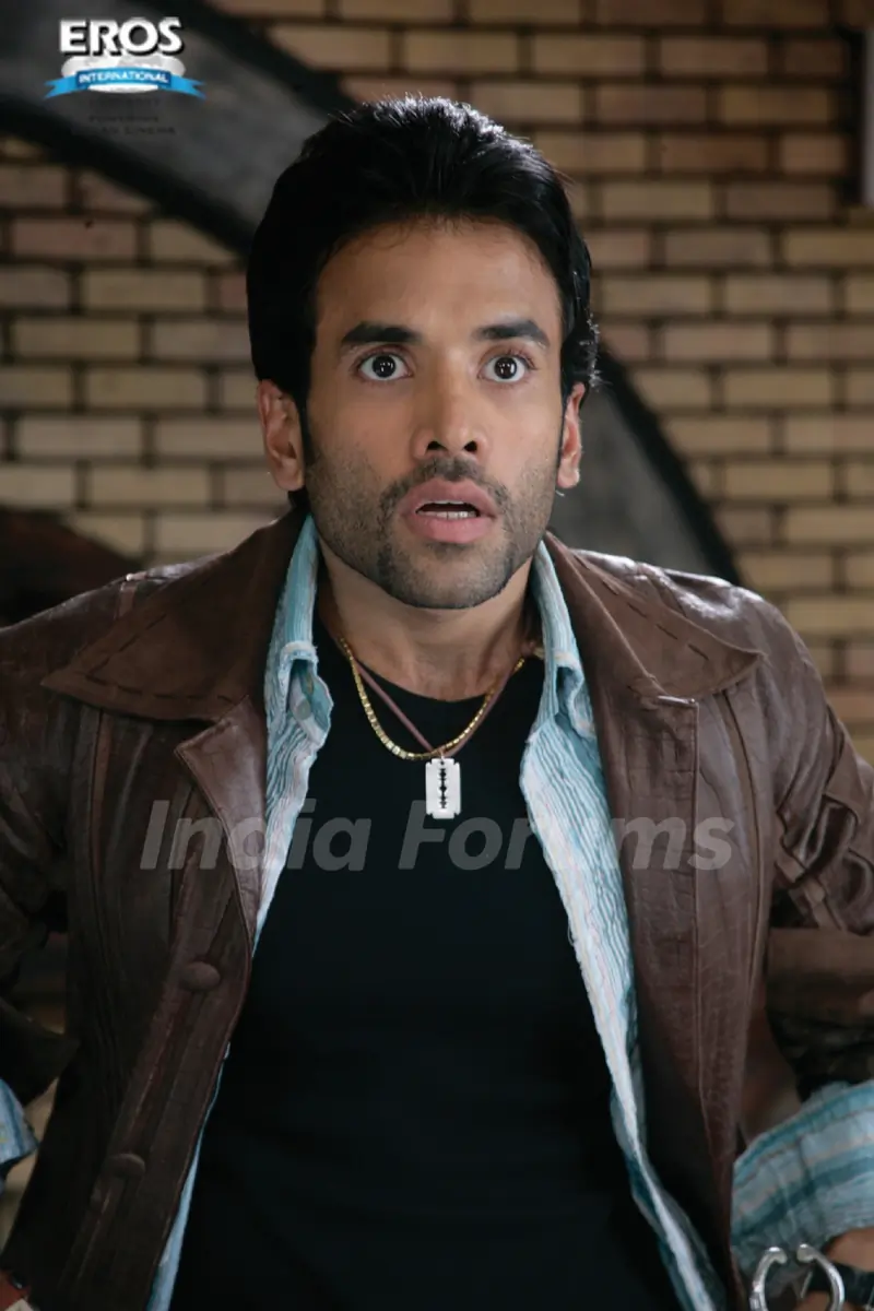 Tusshar Kapoor looking shocked