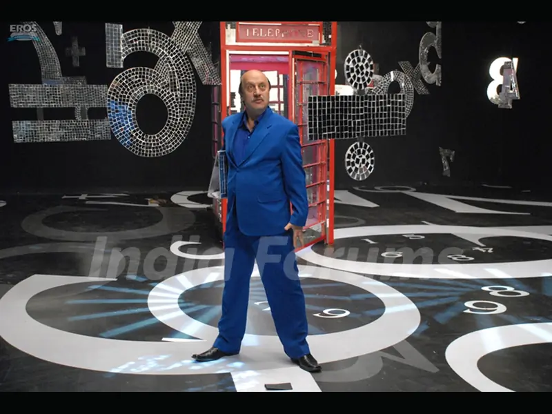Anupam Kher looking confused
