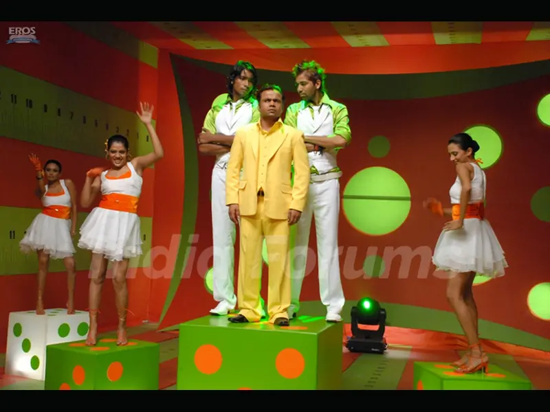 Rajpal Yadav looking in serious mood