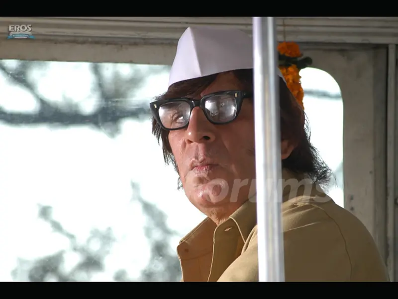 Razzak Khan as a bus driver