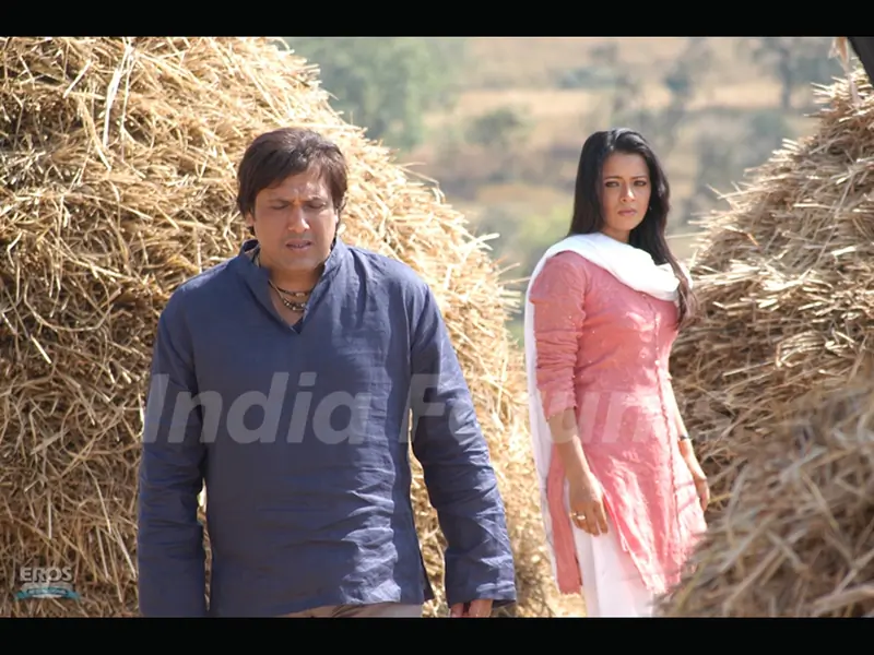 Reema Sen trying to stop Govinda