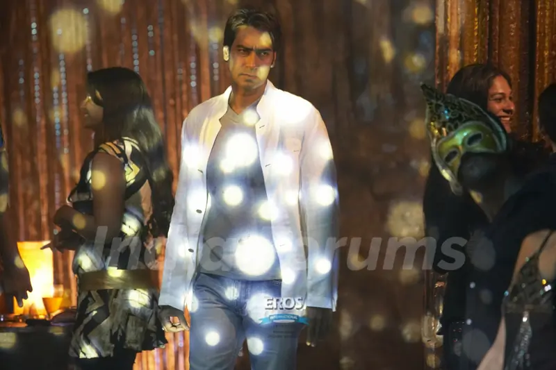 Ajay Devgan looking angry