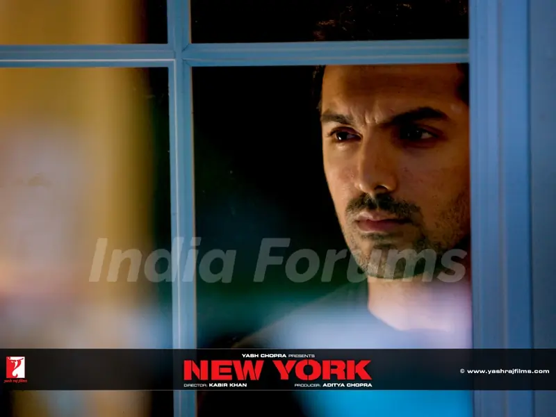 John Abraham looking  tensed