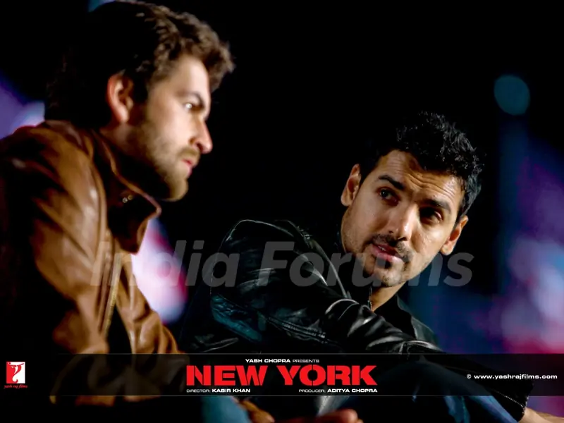 John Abraham talking to Neil Nitin Mukesh