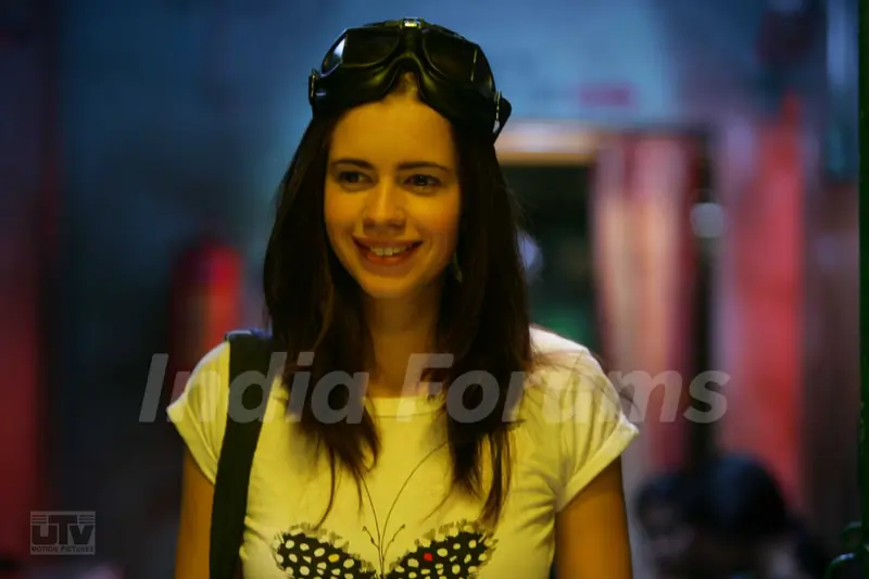 Smiling Kalki Koechlin