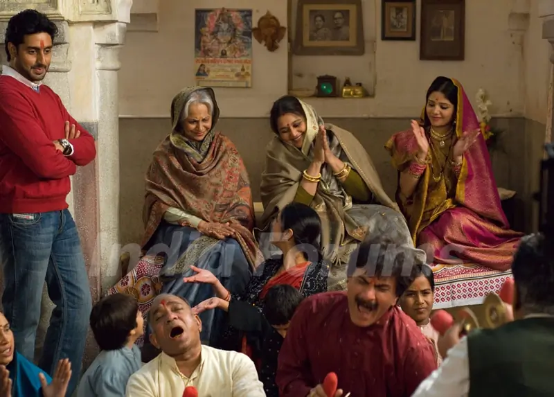 Abhishek Bachchan,Waheeda Rahman and Supriya Pathak in Delhi-6