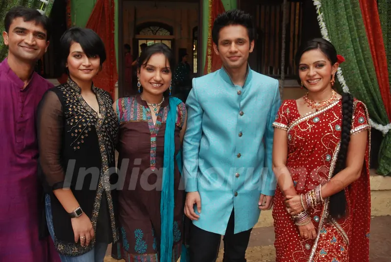 Rahul Vaidya with Ami Trivedi