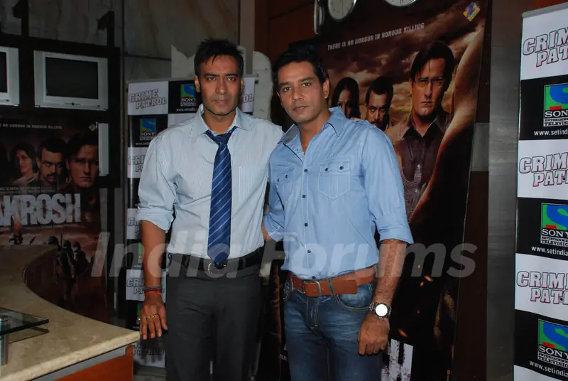 Ajay Devgan host Sony's Crime Patrol