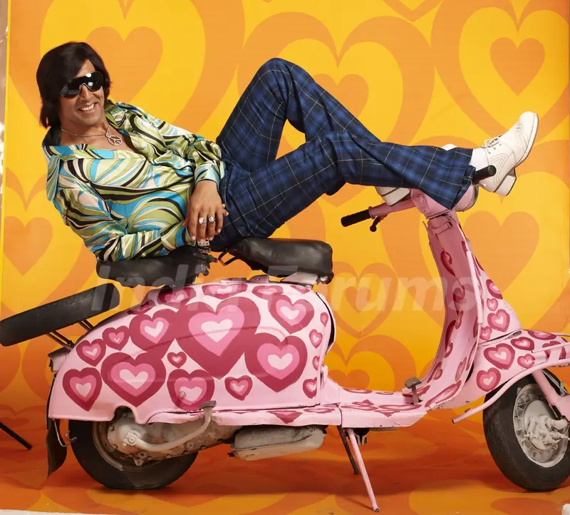 Akshay Kumar in the movie Action Replayy