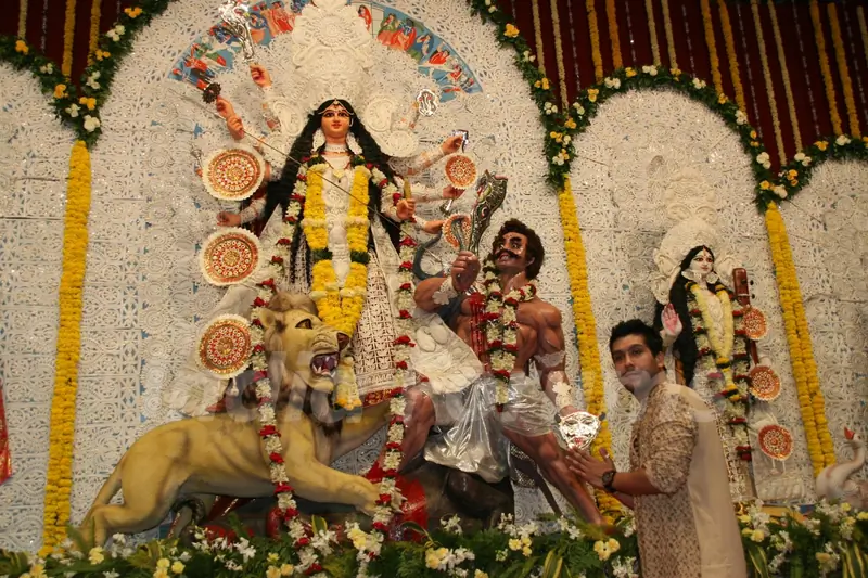 Durga puja at Santacruz