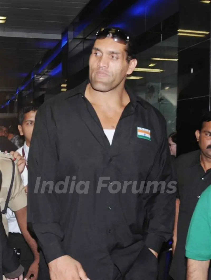 Khali arrived in India for Bigg Boss 4