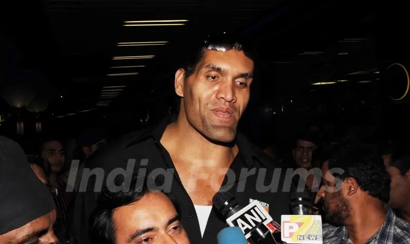 Khali arrived in India for Bigg Boss 4