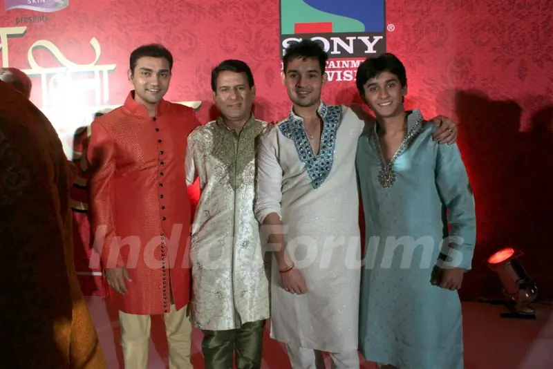Srman, Rajendra and Meghan at press conference of Sony's new show 'Saas Bina Sasural' at JW Marrio