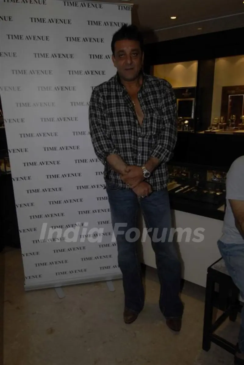 Sanjay Dutt at Time Avenue festive collection launch