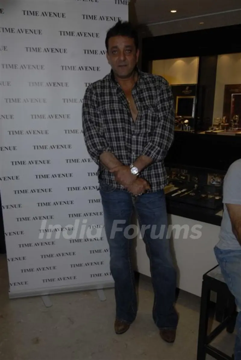 Sanjay Dutt at Time Avenue festive collection launch