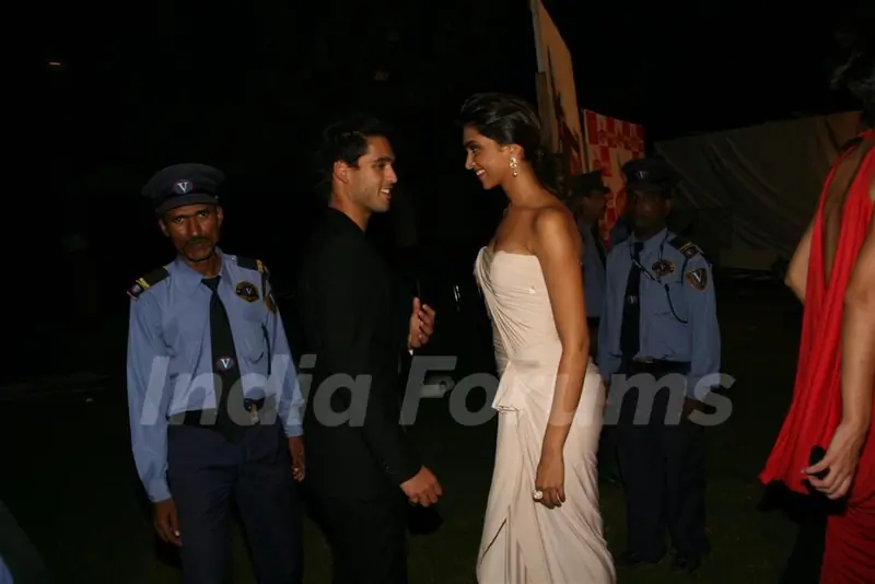 Deepika Padukone and Siddharth Mallya grace the Kingfisher Calender event at the Tulip Star, Mumbai