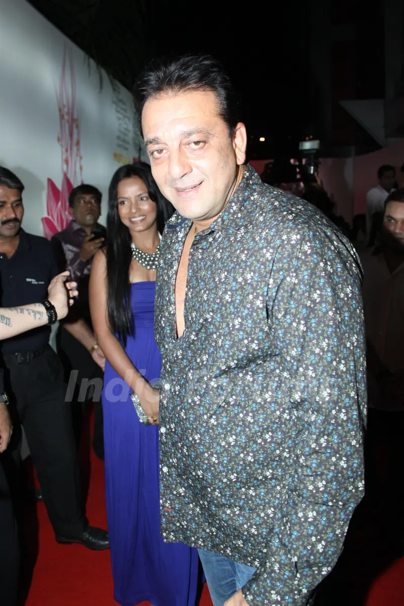 Sanjay Dutt and Neetu Chandra at Mokssh wine launch