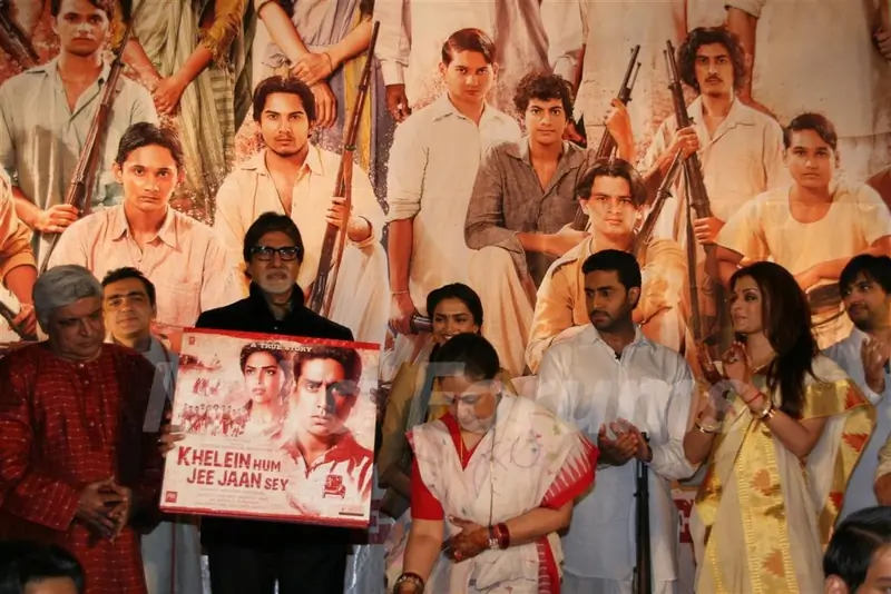 Bachchan Family at Audio release of 'Khelein Hum Jee Jaan Sey'