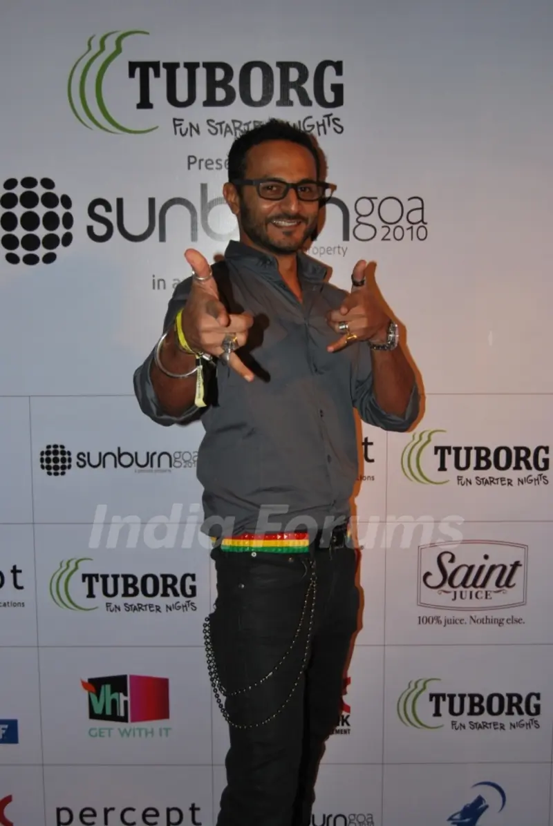 Launch of Tuborg presents Sunburn Goa 2010