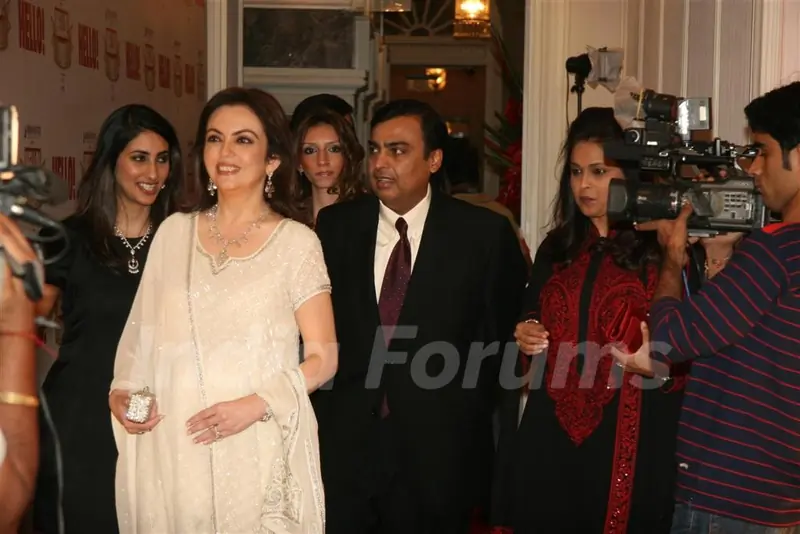 Mukesh and Nita Ambani at 'Hello! Hall Of Fame' Awards
