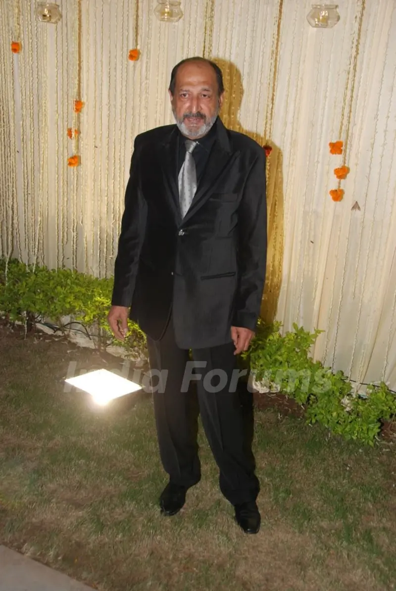 Tinu Anand at Vivek Oberoi's wedding reception at ITC Grand Maratha