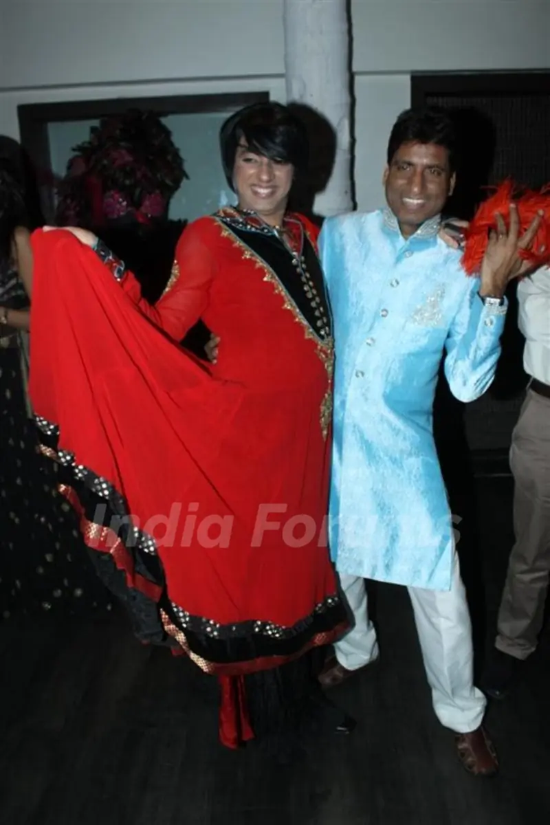 Raju Shrivastav at Rohit Verma's birthday bash at Twist