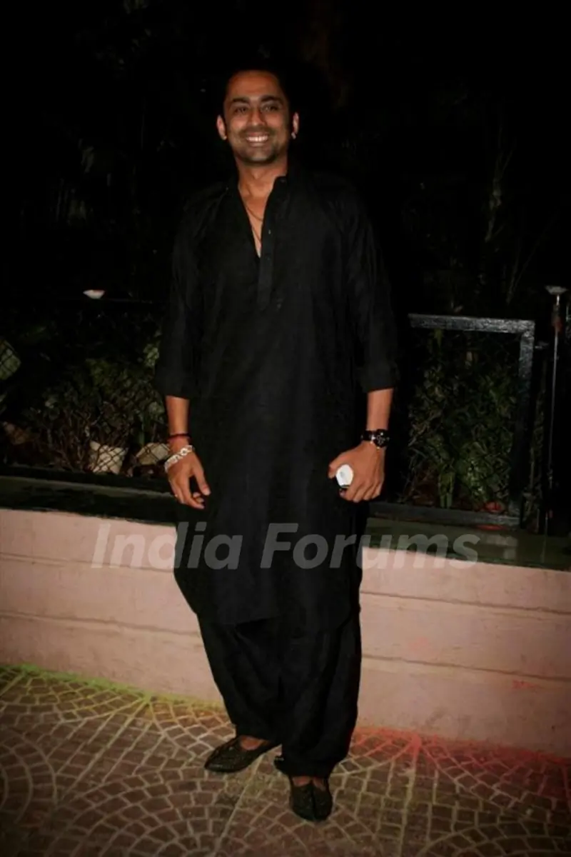 Anuj Saxena graces Ekta Kapoor's Diwali bash