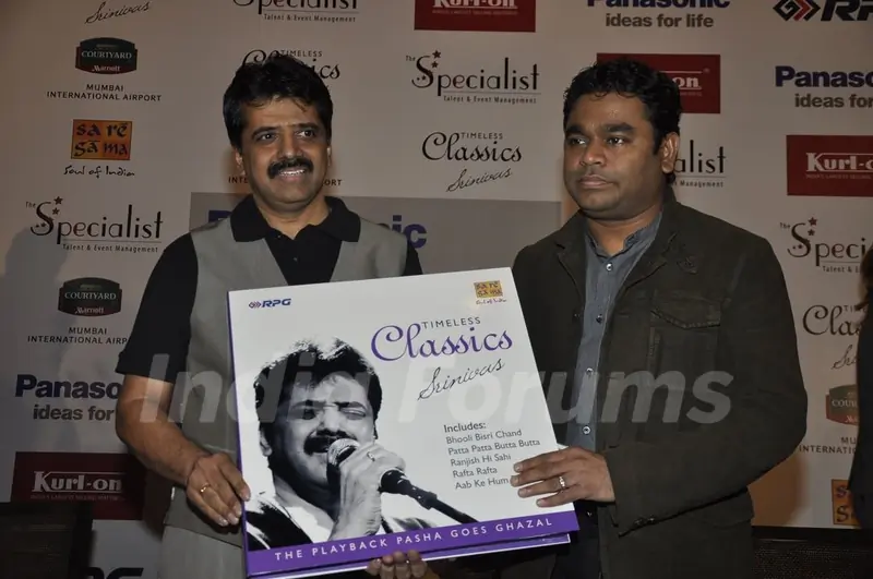 A R Rahman unveils Srinivas' music album 'Timeless Classics'