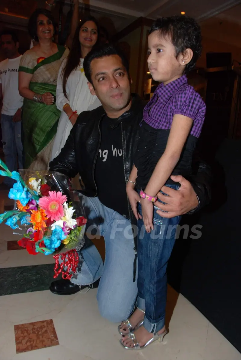 Salman Khan at the Human Marrow Donor press meet