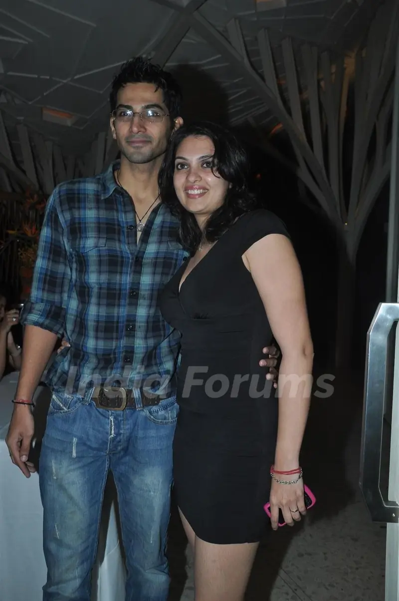 Vivan Bhathena at the MTV Making The Cut bash