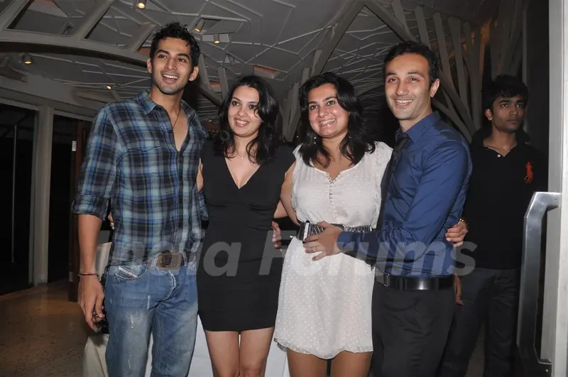 Vivan Bhathena at the MTV Making The Cut bash