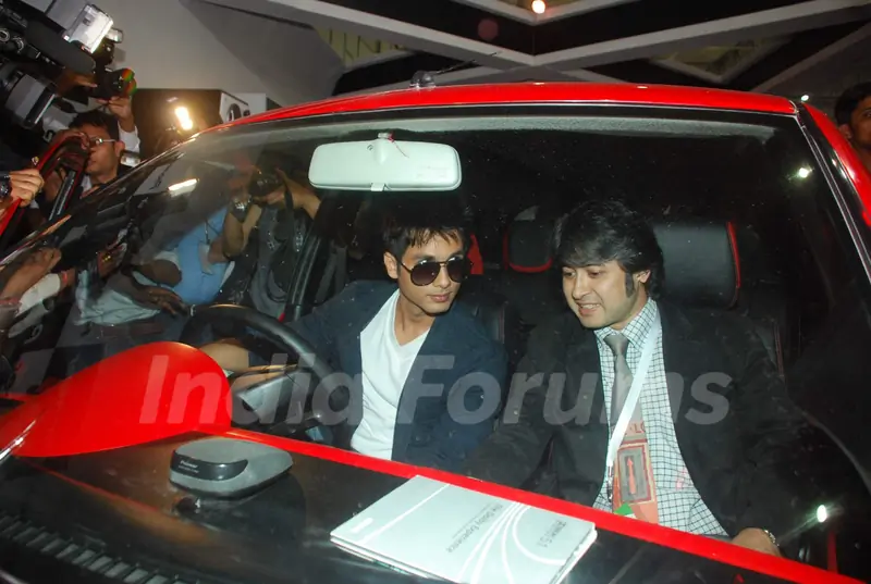 Shahid Kapoor at Pioneer Car Audio Press Meet at Courtyard marriott