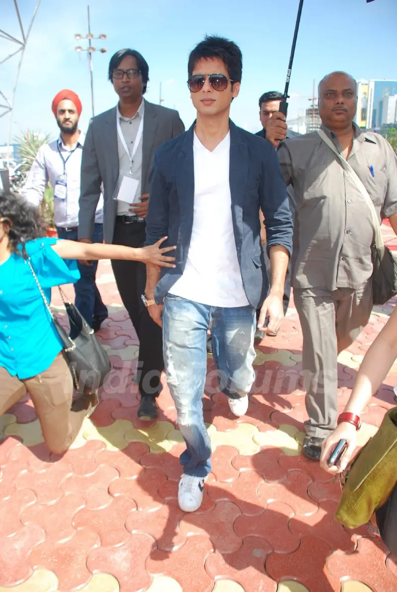 Shahid Kapoor at Pioneer Car Audio Press Meet at Courtyard marriott