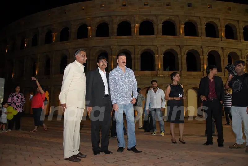 Aditya Pancholi at Launch of The World's Most Affordable Theme Park by Vardhman Group