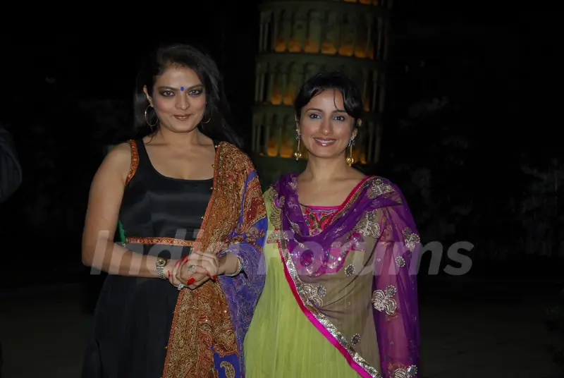 Divya Dutta and Sheeba at Launch of The World's Most Affordable Theme Park by Vardhman Group