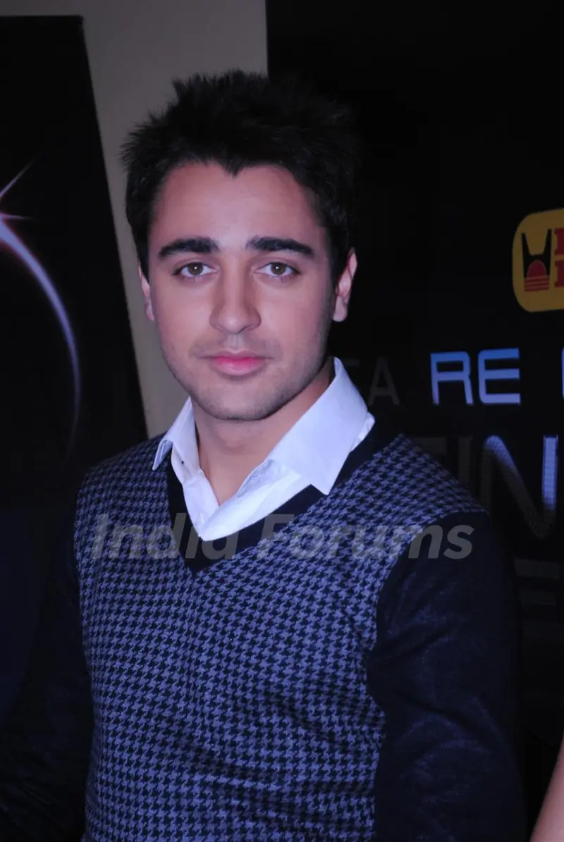 Imraan Khan on the sets of Sa Re Ga Ma Pa.................