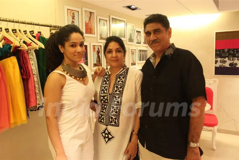 Neena Gupta at innaguration of fashion designer Masaba Gupta's first standalone store''MASABA''