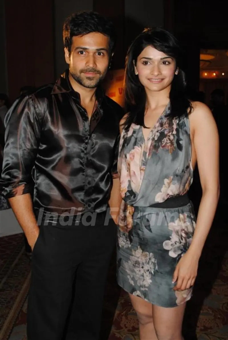 Emraan Hashmi and Prachi Desai at Once Upon a Time film success bash at JW Marriott in Juhu, Mumbai