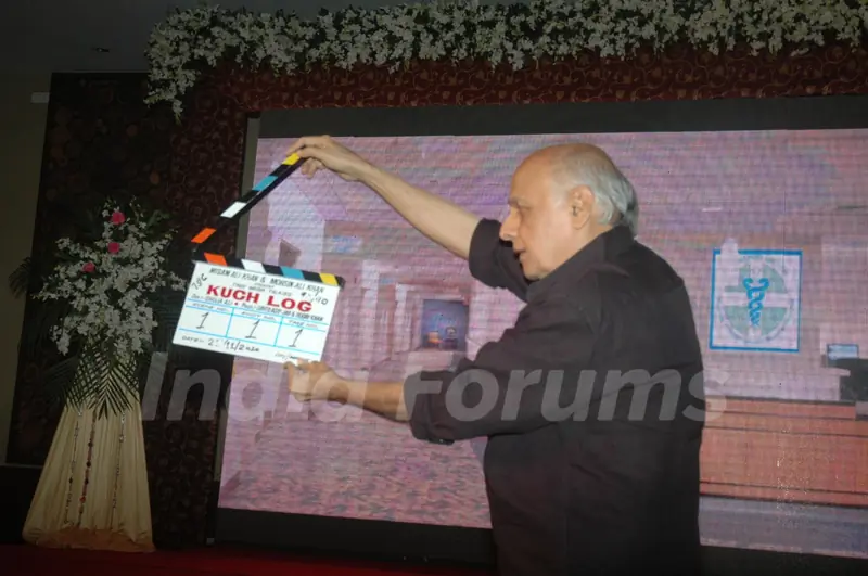 Mahesh Bhatt at launch of Kuch Log film based on 26/11, Novotel
