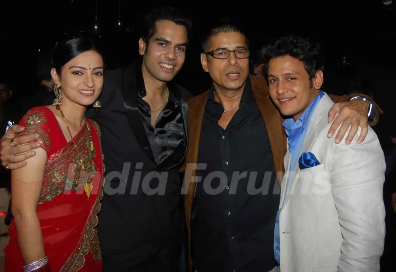 Sudesh Berry and Abhishek Rawat at Wedding celebration party of Sachal Tyagi & Jaya Binju