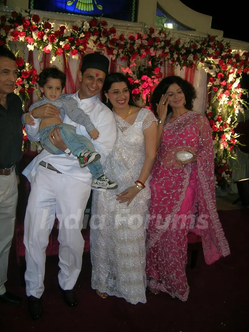 Rushad rana his wife Kushnum and tanaaz Irani