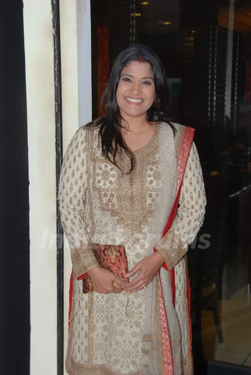 Renuka Shahane at Jhalak Dikhla Ja screening at Fame, Malad .