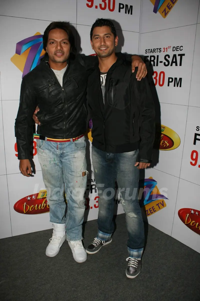 Rajeev Surti and Marzi Pestonji at launch of Dance India Dance at ITC parel, Mumbai. .