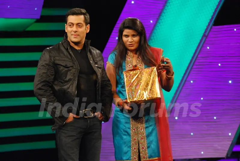 Seema Parihar and Salmaan Khan