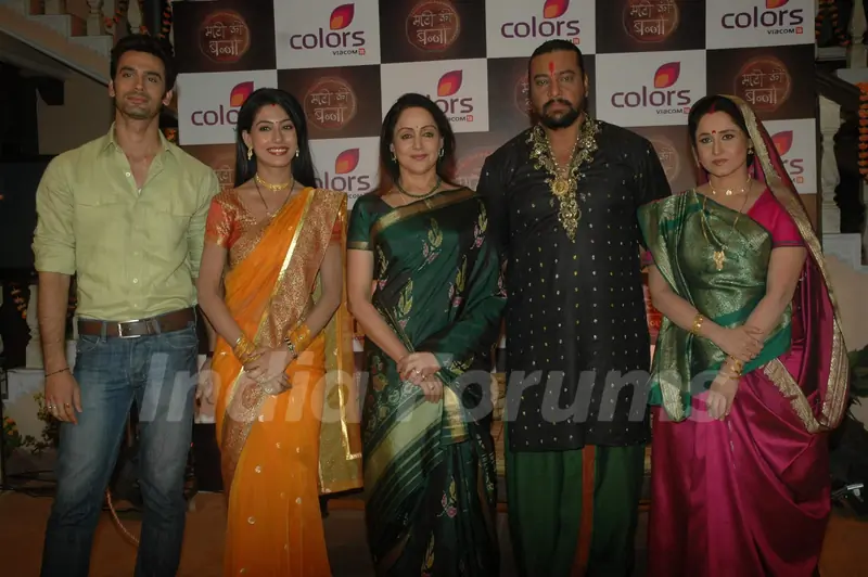 Colors launches Hema Malini's Maati Ki Banno at Dahisar. .