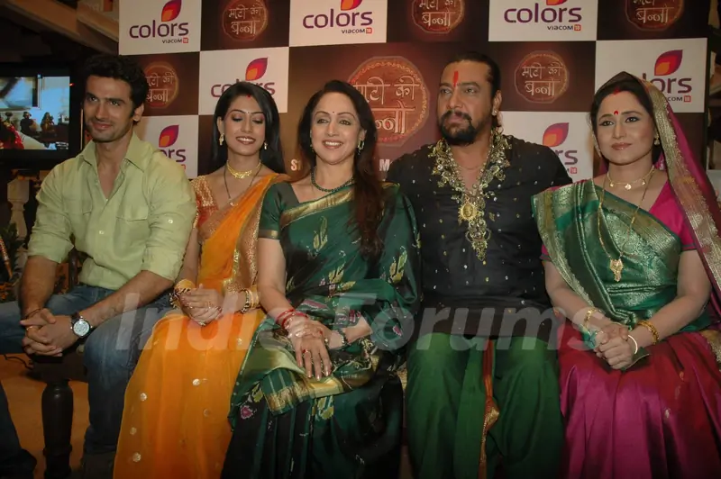 Colors launches Hema Malini's Maati Ki Banno at Dahisar. .