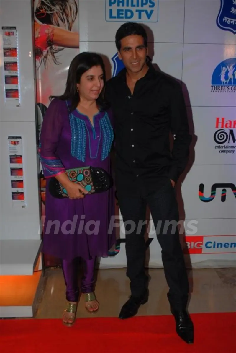 Farah Khan and Akshay Kumar