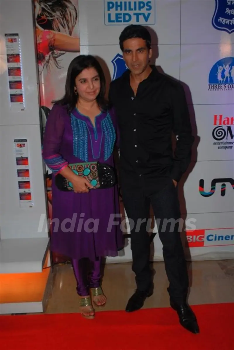 Farah Khan and Akshay Kumar
