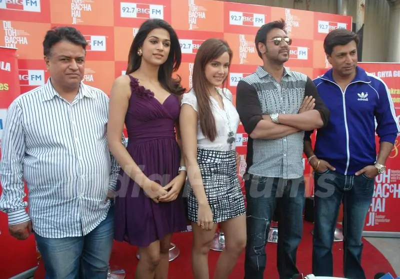 Cast at Dil Toh Baccha Hai Ji Kite Flying Event