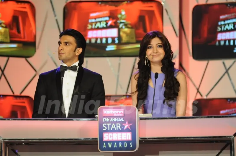 Ranveer and Anushka at 17th Annual STAR Screen Awards